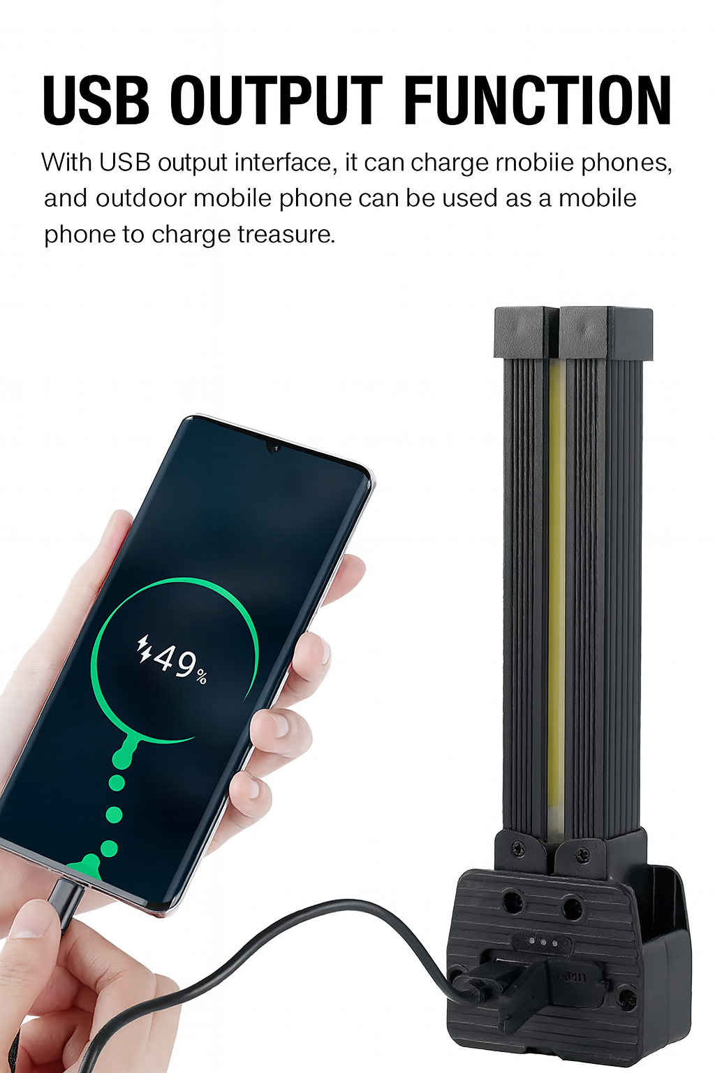 GlowPoser™ - Rechargeable Flex Light (Built for Post-Pump Mirror Pics)